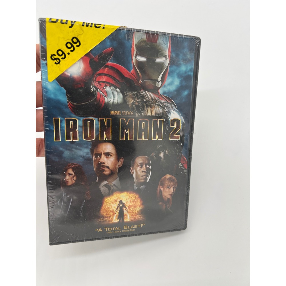 Marvel Iron‎ Man 2 DVD 2010 Superhero Action Movie Robert Downey Jr New Sealed